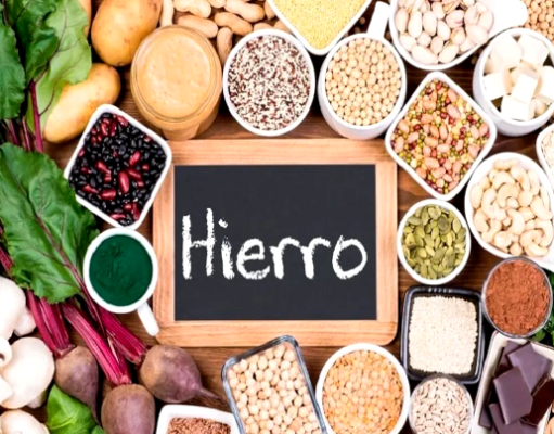 En la alimentación diaria, hay que tener en cuenta el hierro