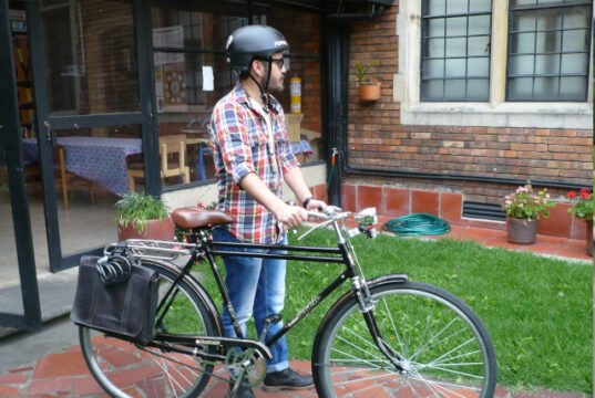 La elegancia del ciclista urbano: ropa seca y cambios bien usados