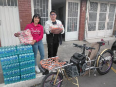 Cuando la solidaridad también rueda en bicicleta