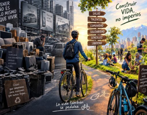 Vivir no es lo mismo que existir: la bicicleta como lección de vida